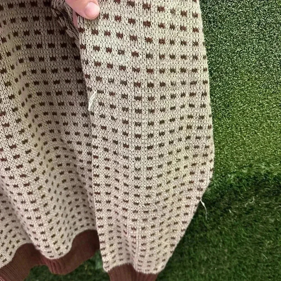 Vintage Grenadier  Checkered Brown Sweater Size XL - Picture 6 of 6